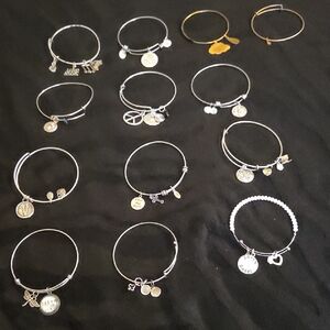 13 Chic Silver and Gold Charm Bracelet Collection